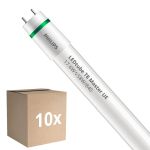 Confezione Multipack 10x Philips Tubo LED T8 MASTER (EM/Mains) Ultra Efficiency 17.6W 3700lm - 840 Bianco Freddo | 150cm - Sostitutiva 58W